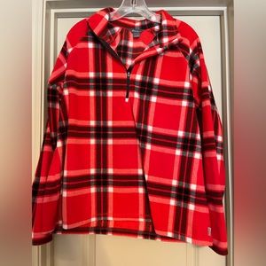 Fleece pullover 3/4 zip